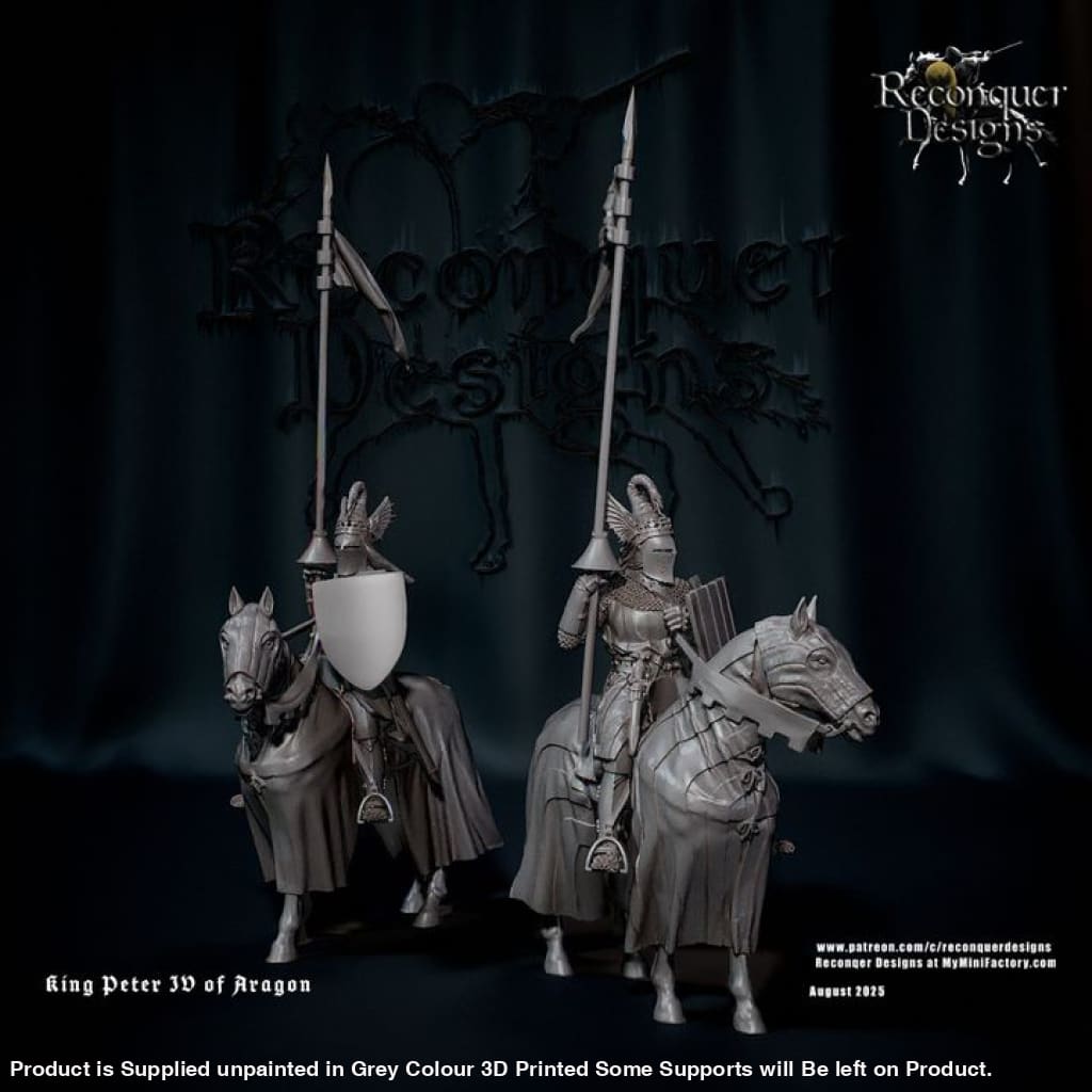 REM0173 King Peter IV of Aragon Medieval Figure