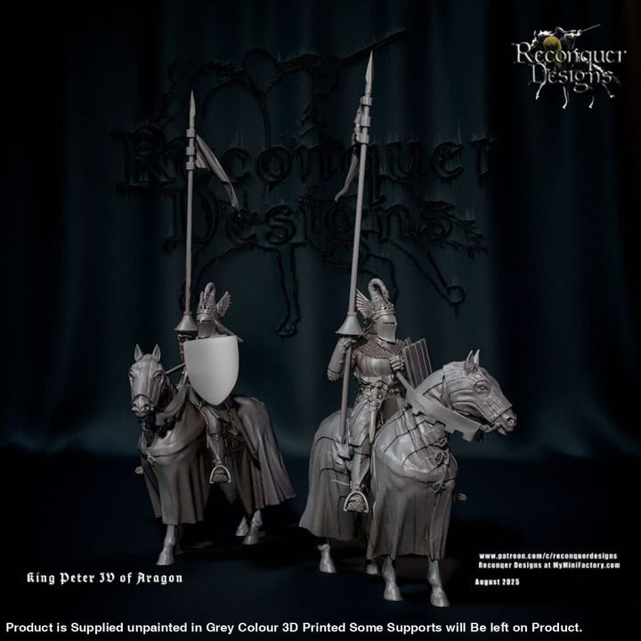 REM0173 King Peter IV of Aragon Medieval Figure