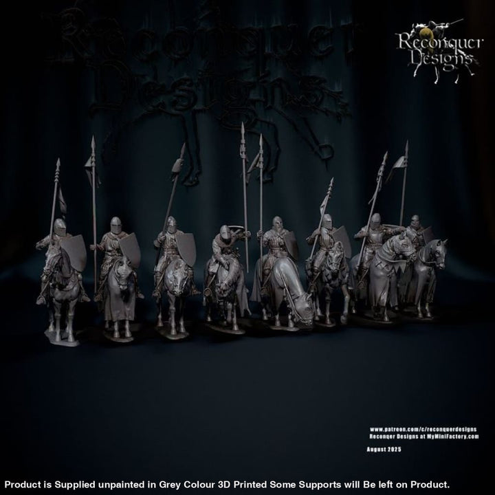 REM0174 Mid 14th c Knights set A Medieval Figure