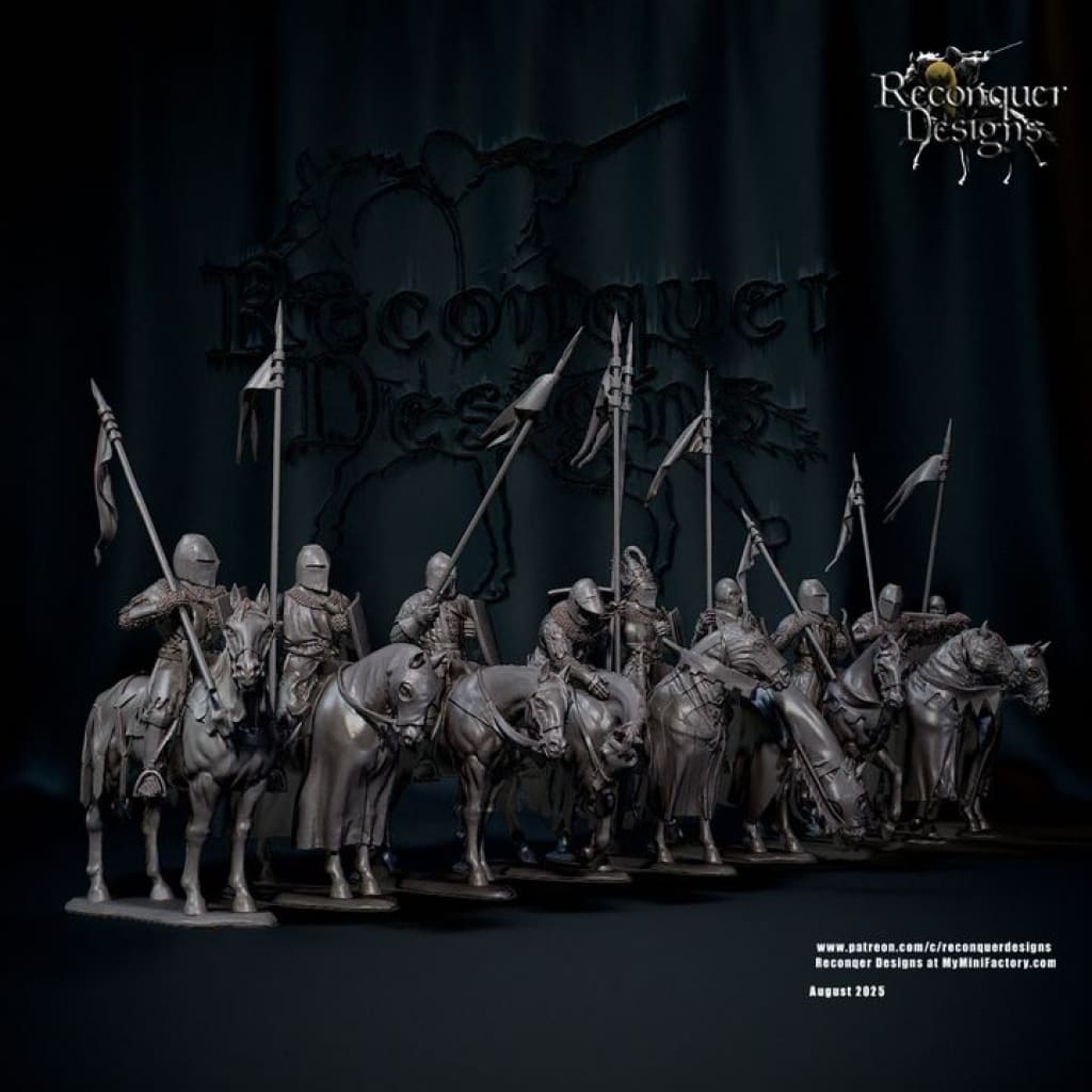 REM0174 Mid 14th c Knights set A Medieval Figure