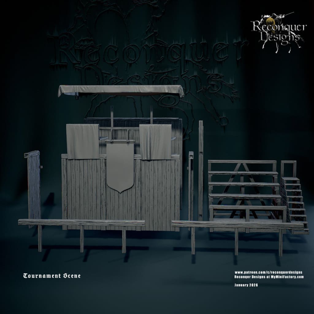 REM0180 Tournament Grounds and Crowds Medieval