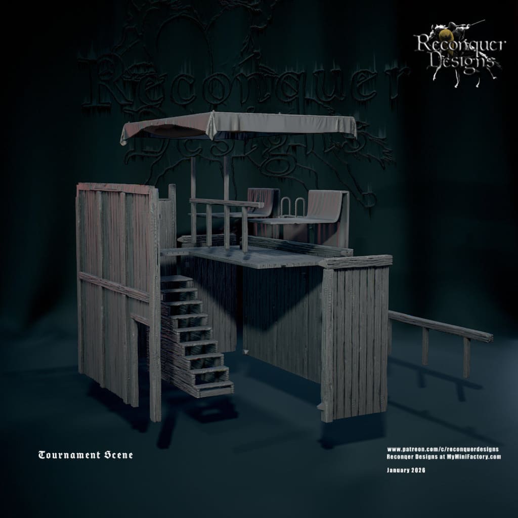 REM0180 Tournament Grounds and Crowds Medieval