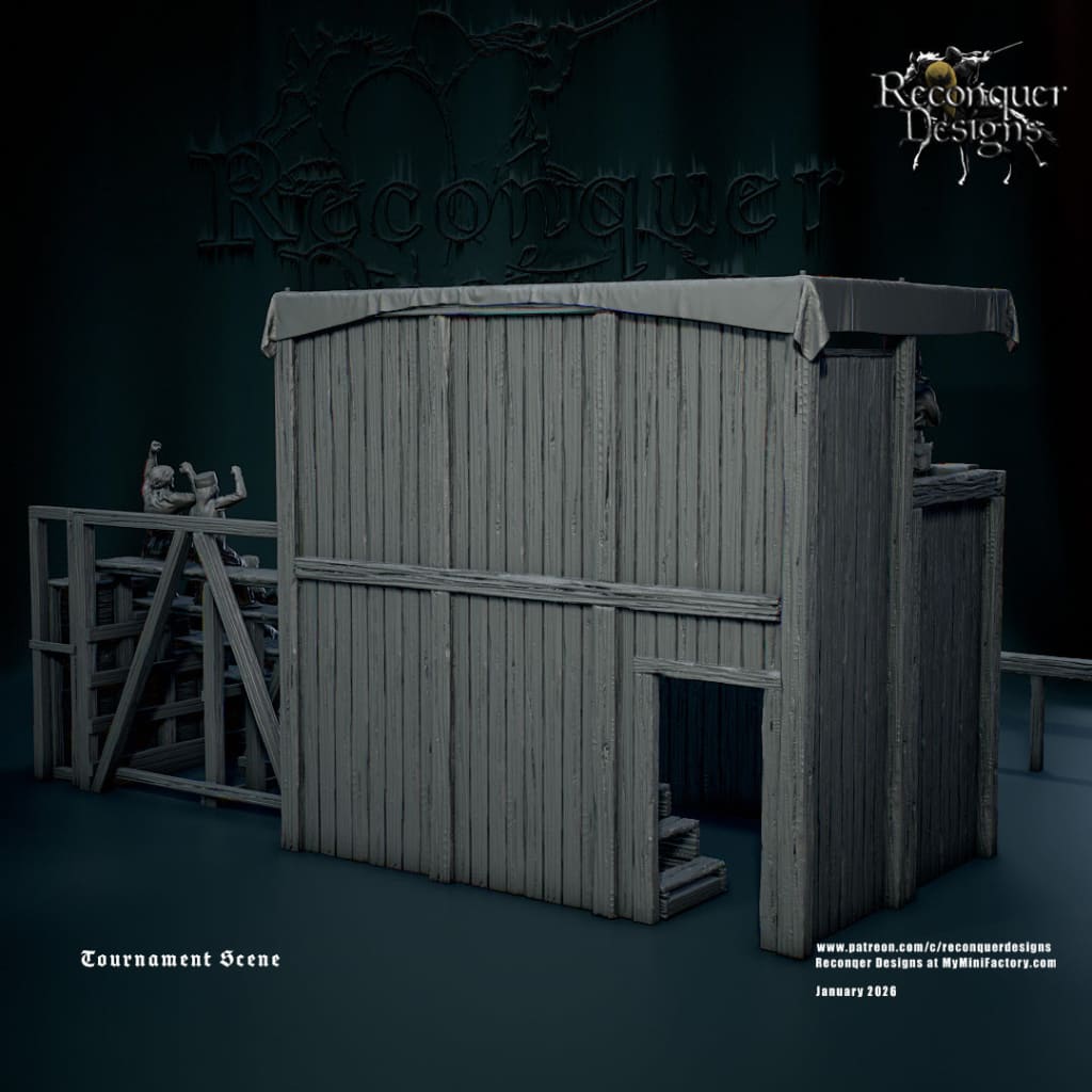 REM0180 Tournament Grounds and Crowds Medieval