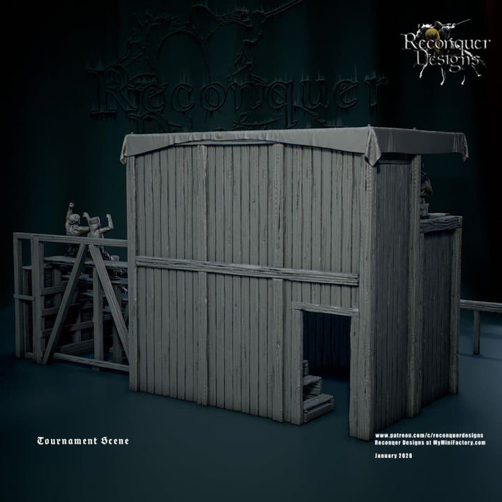 REM0180 Tournament Grounds and Crowds Medieval