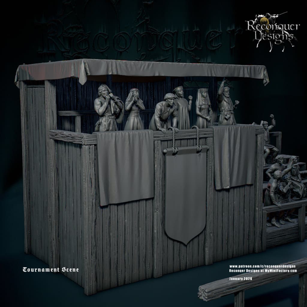 REM0180 Tournament Grounds and Crowds Medieval