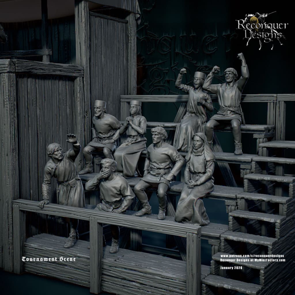 REM0180 Tournament Grounds and Crowds Medieval