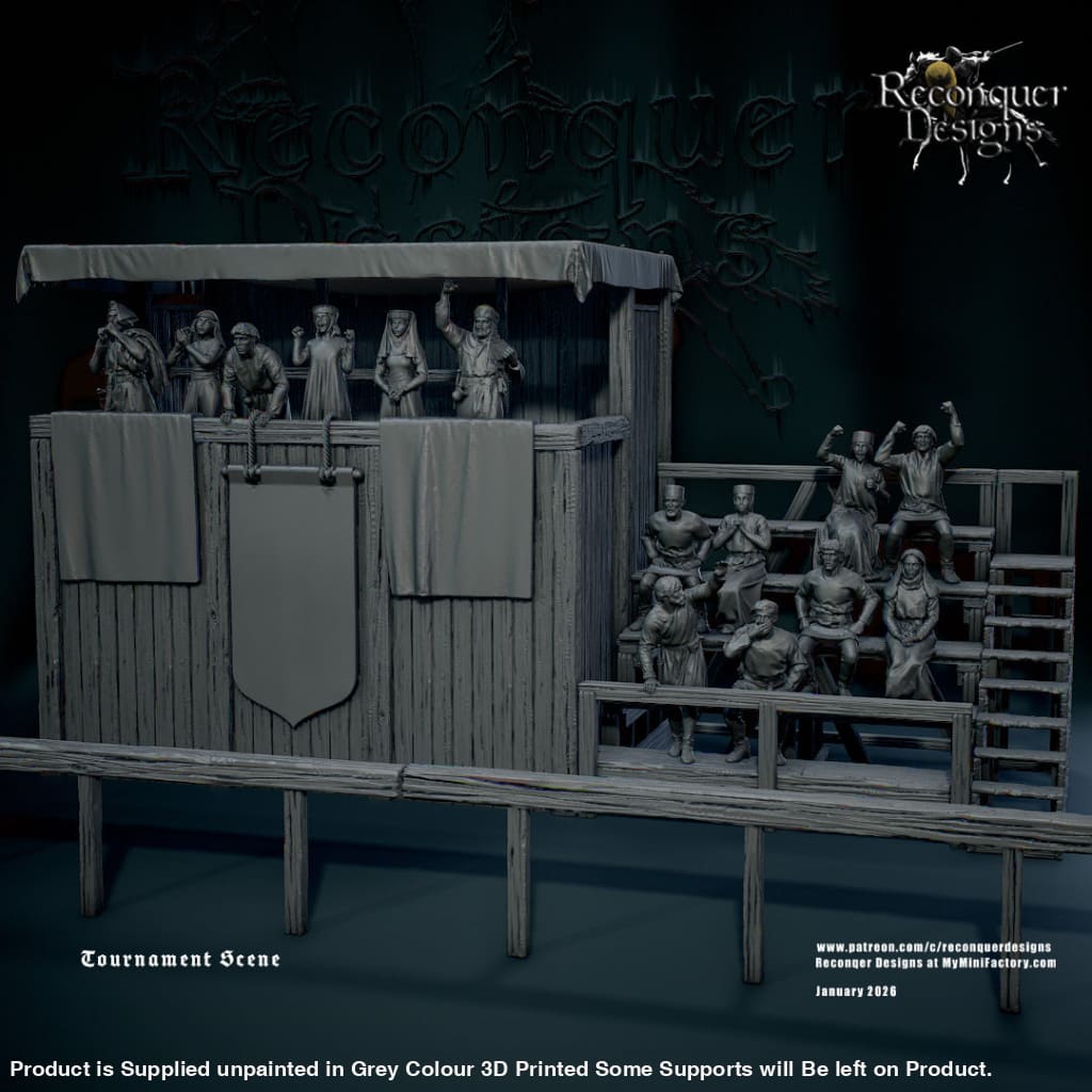 REM0180 Tournament Grounds and Crowds Medieval