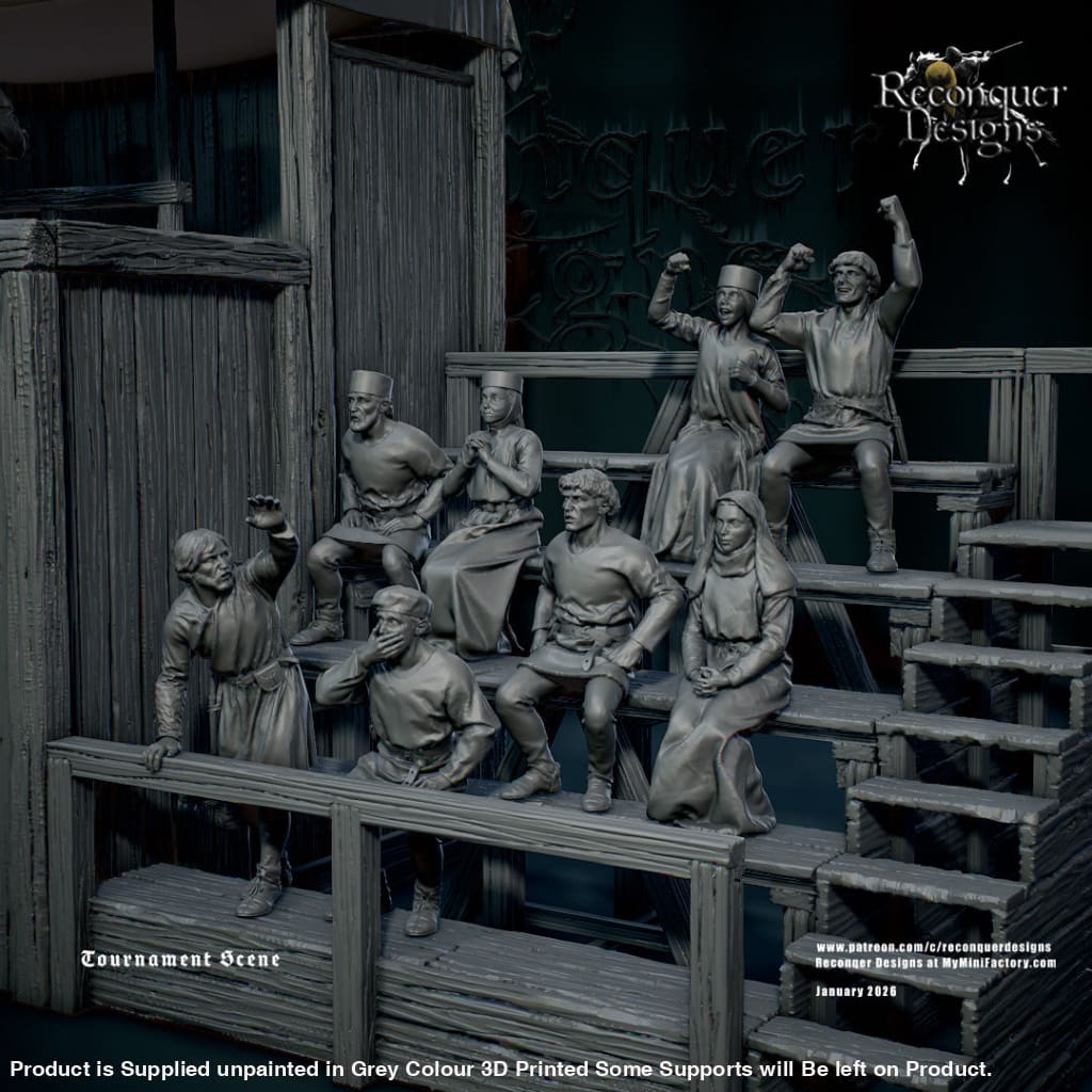 REM0181 Tournament Crowd Medieval