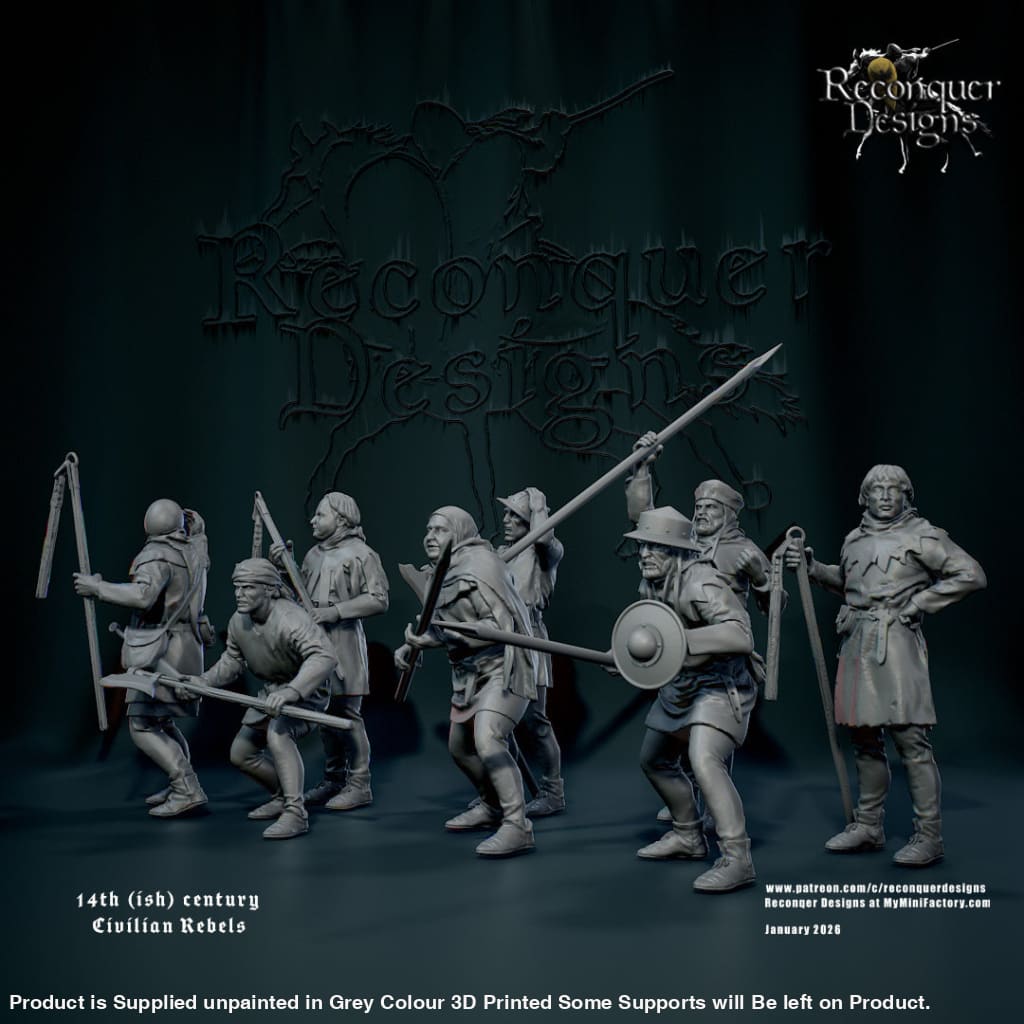 REM0182 Rebel Civilians Medieval