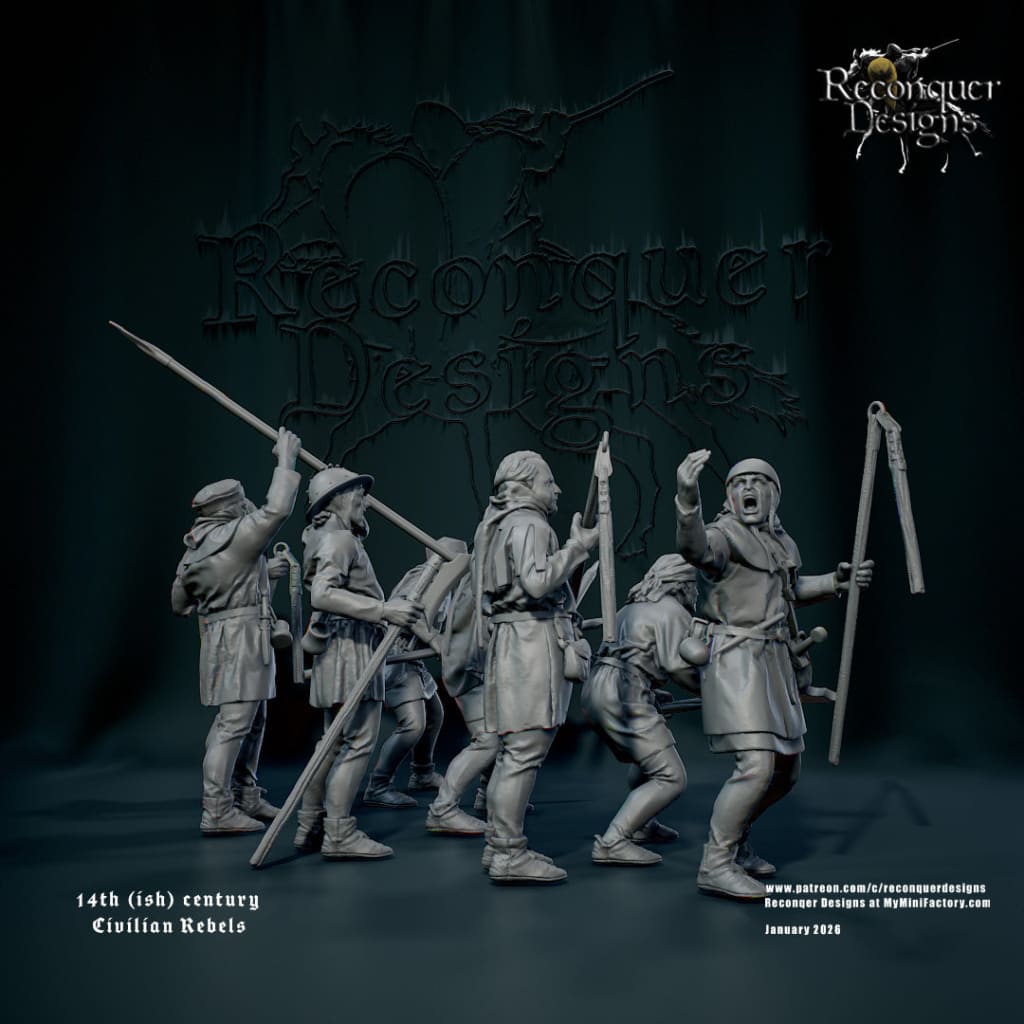 REM0182 Rebel Civilians Medieval