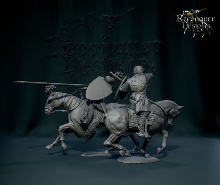 REM0184 Robert the Bruce vs Sir Henry de Bohun Medieval Figure