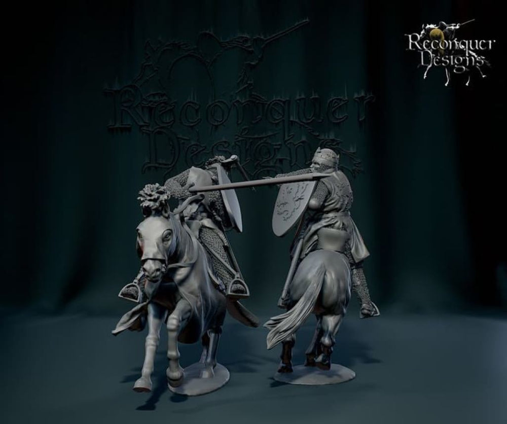 REM0184 Robert the Bruce vs Sir Henry de Bohun Medieval Figure