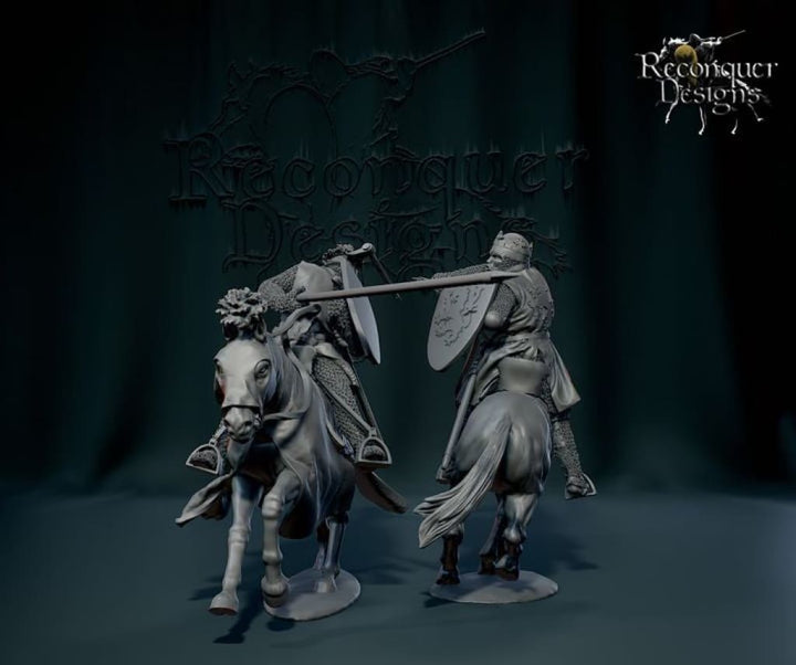 REM0184 Robert the Bruce vs Sir Henry de Bohun Medieval Figure