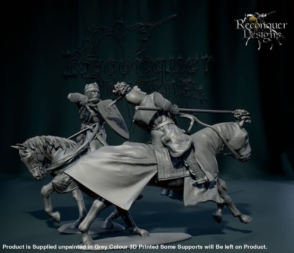 REM0184 Robert the Bruce vs Sir Henry de Bohun Medieval Figure