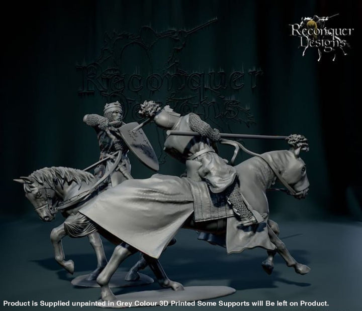 REM0184 Robert the Bruce vs Sir Henry de Bohun Medieval Figure