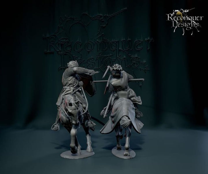 REM0184 Robert the Bruce vs Sir Henry de Bohun Medieval Figure