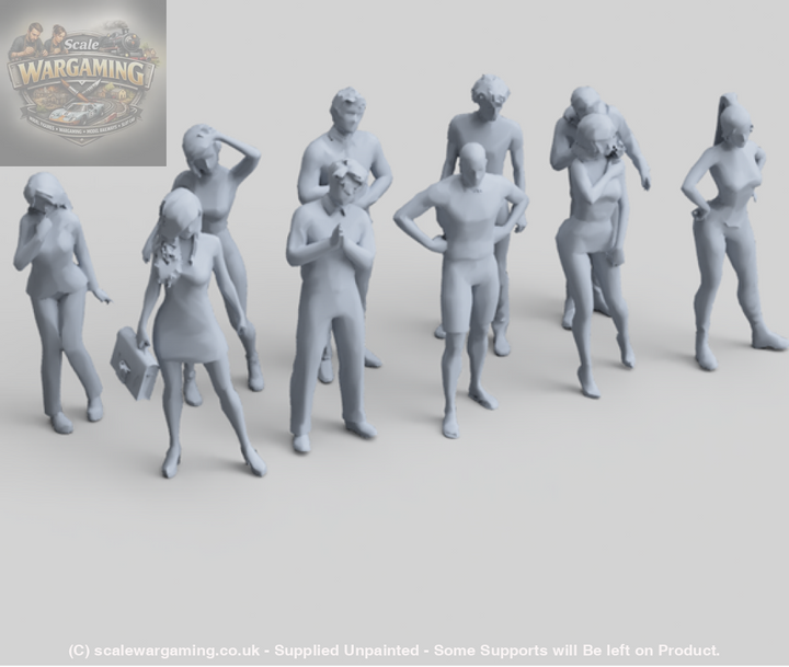 SW002 Standing Figure Pack 2 - Figure