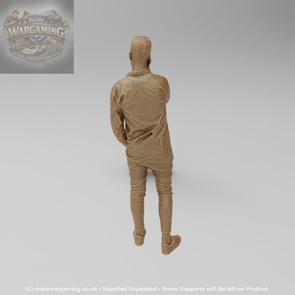 SW002 Young Male With Mobile Phone - Figure