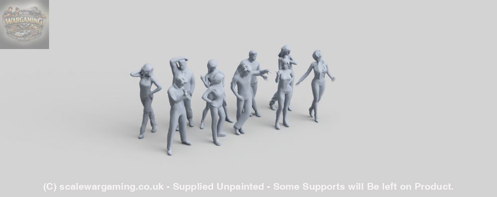 Fr003 Standing Figure Pack 3