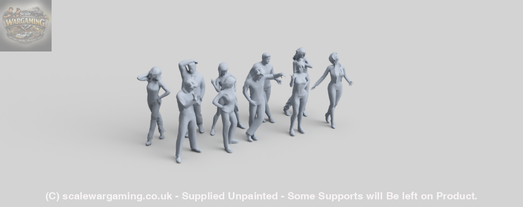 Fr003 Standing Figure Pack 3