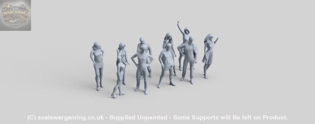 Fr005 Standing Figure Pack 5