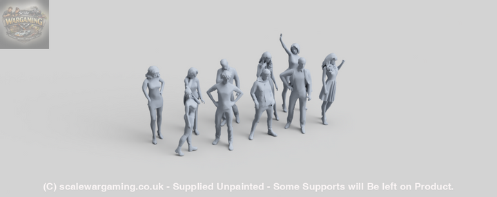 Fr005 Standing Figure Pack 5