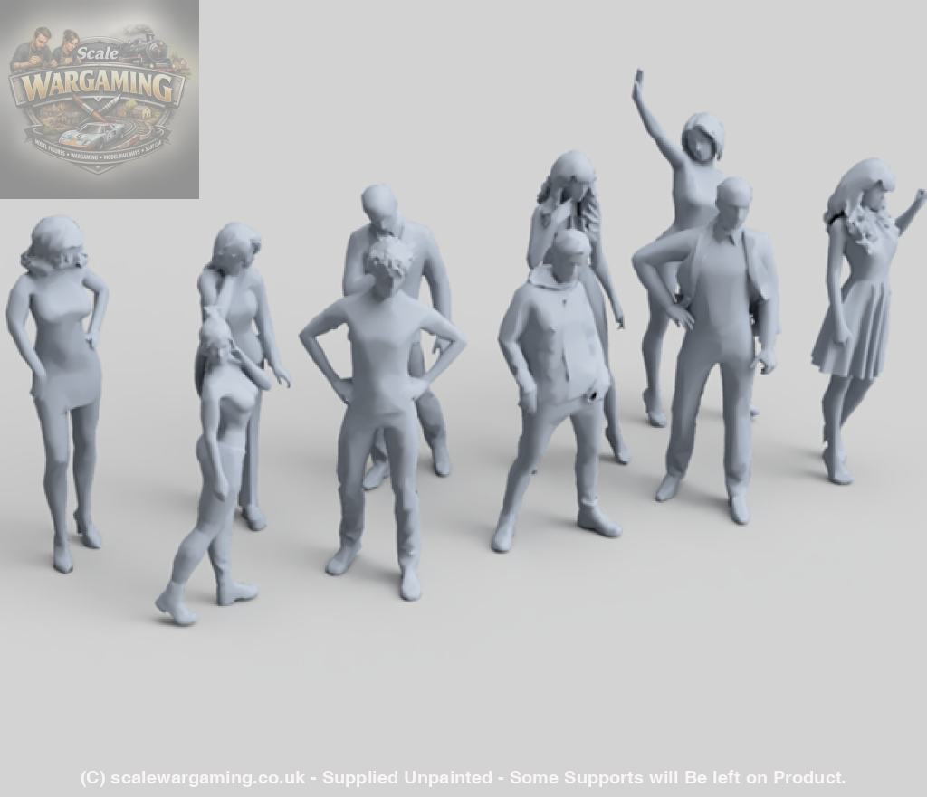 SW005 Standing Figure Pack 5 - Figure