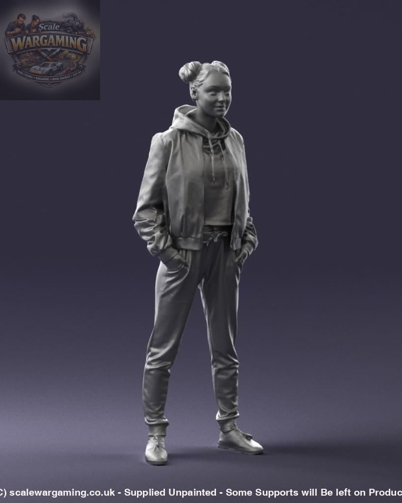 Young Teenage Hip/trendy Girl Figure