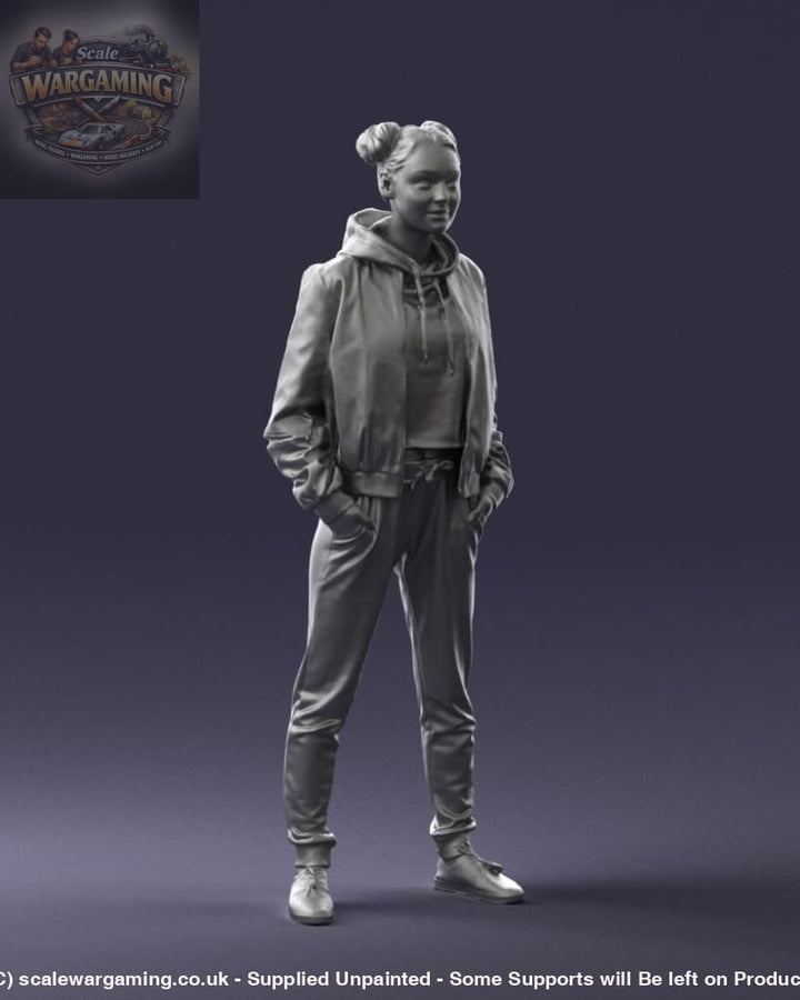 Young Teenage Hip/trendy Girl Figure