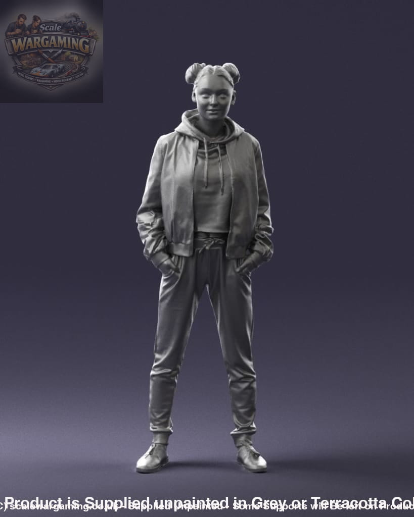 Young Teenage Hip/trendy Girl Figure