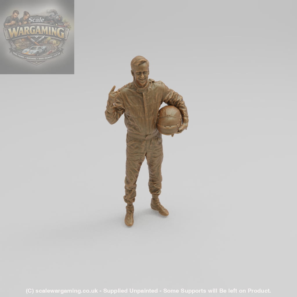 SW091 Male Racing Car Driver - Figure