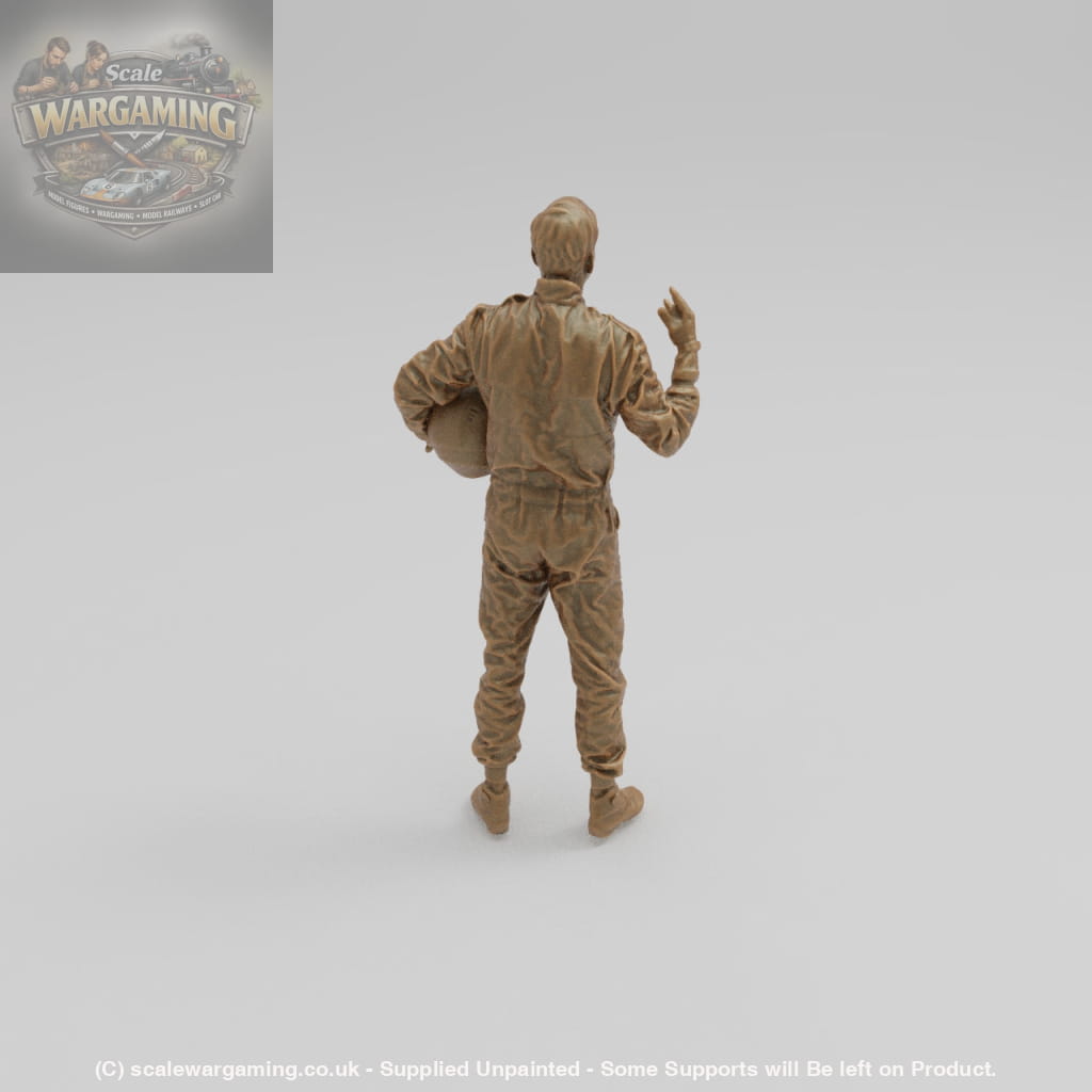 SW091 Male Racing Car Driver - Figure
