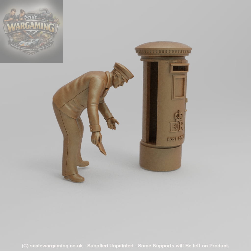 SW1010 Postman and Post box - Figure