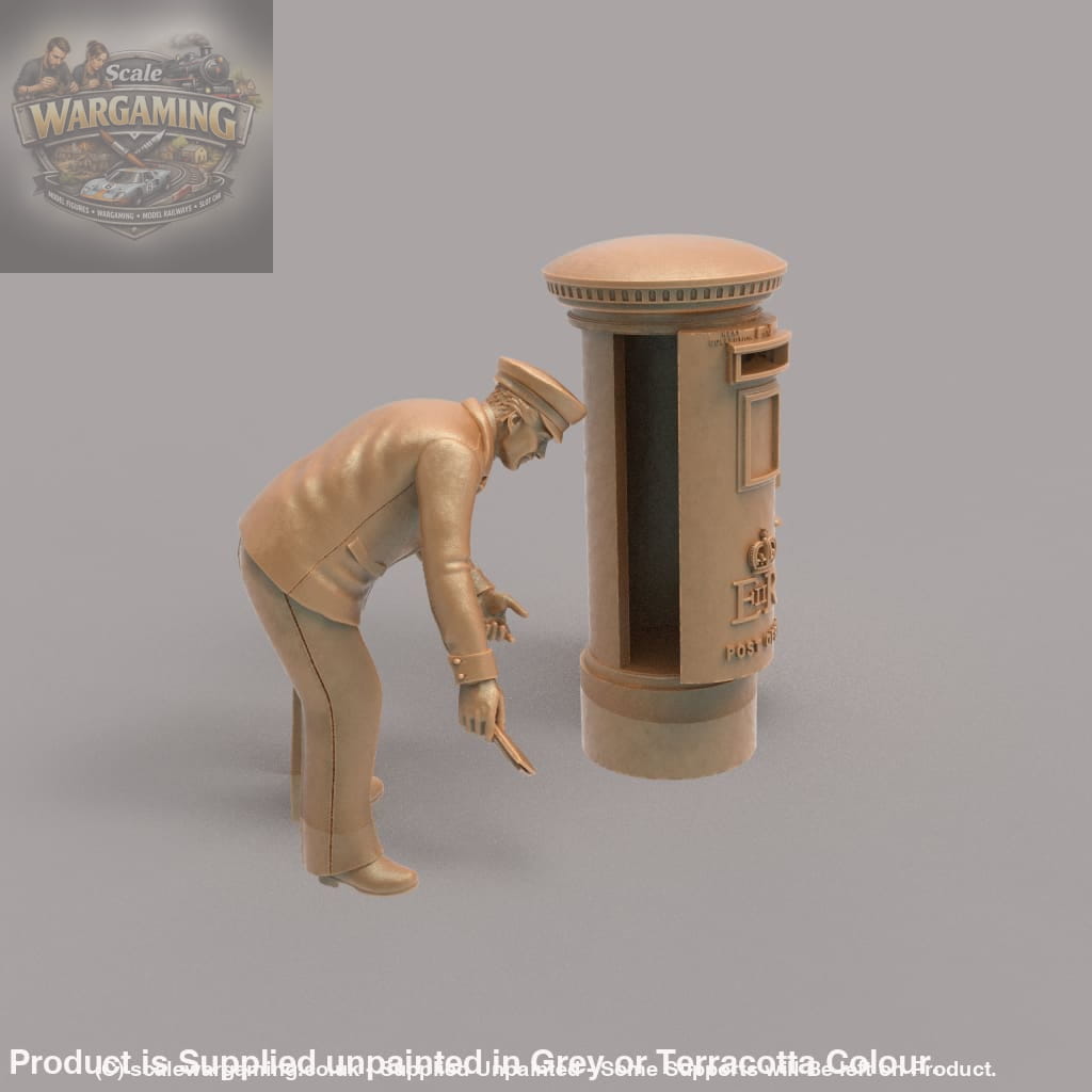 MM1010 Postman and mail box Figure