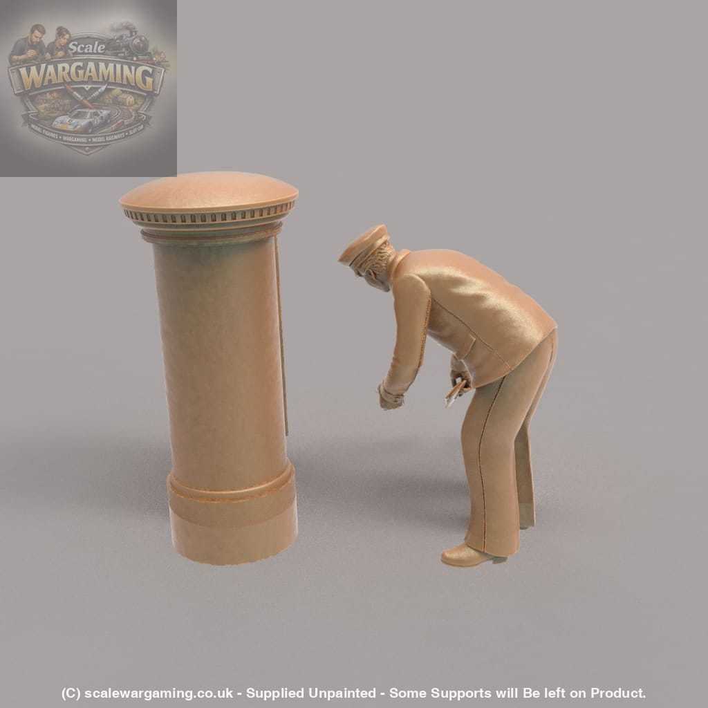 MM1010 Postman and mail box Figure