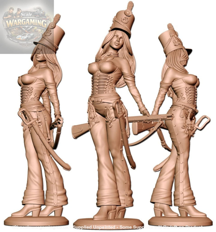 MM1118 95th Rifles Pin UP Girl Figure