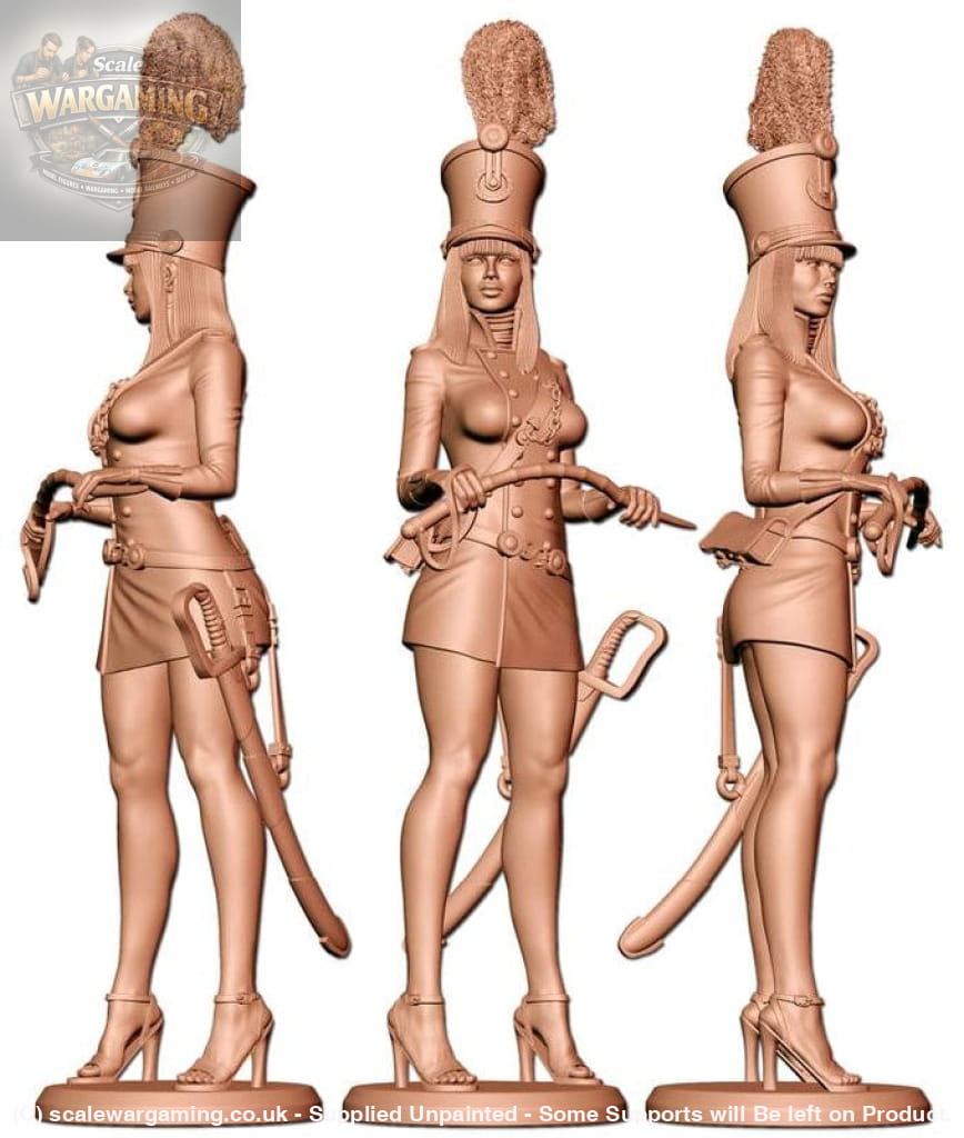 MM1122 Prussian Pin Up Figure