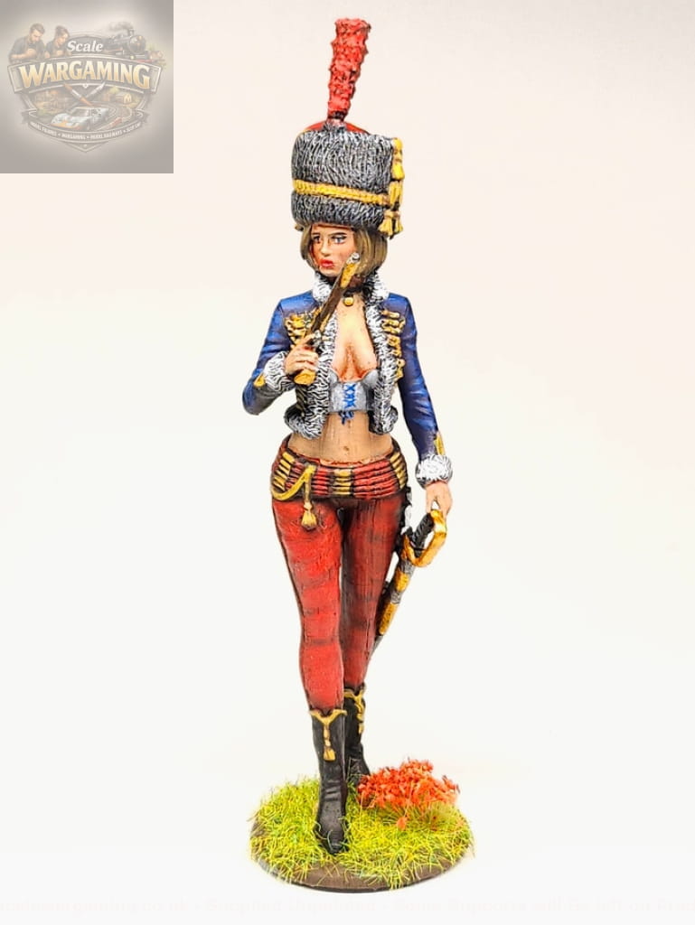 MM1123 French Hussar Pin Up Figure