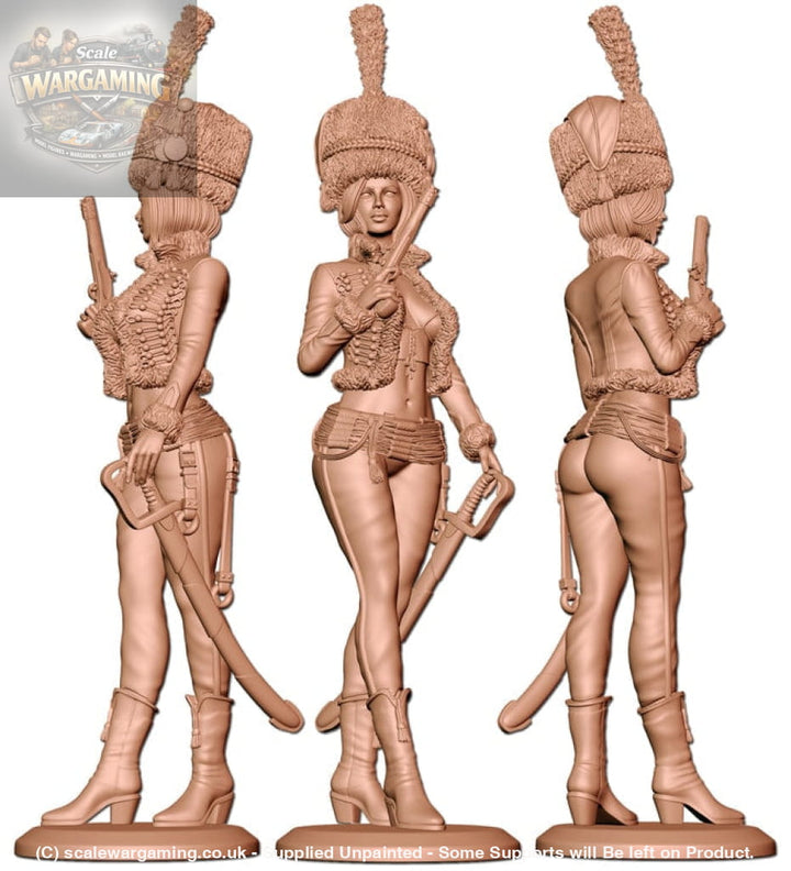 MM1123 French Hussar Pin Up Figure