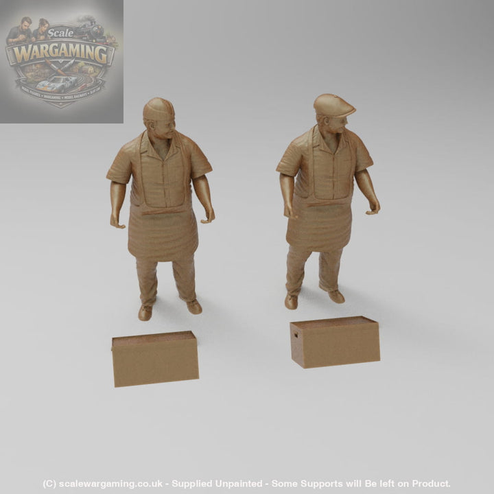 SW1126 Hot Food Vendor - Figure