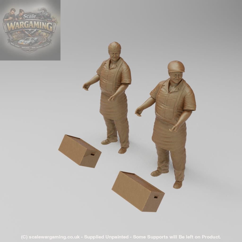 SW1126 Hot Food Vendor - Figure