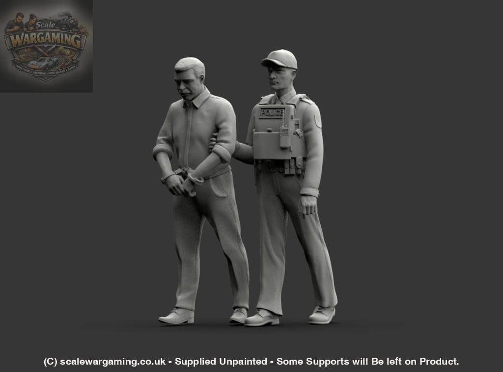 MM1224 Policeman Walking Suspect Figure