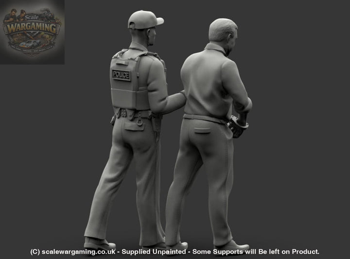 MM1224 Policeman Walking Suspect Figure