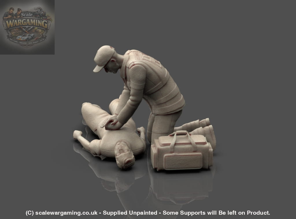 MM1226 Ambulance Crew and Casualty Figure