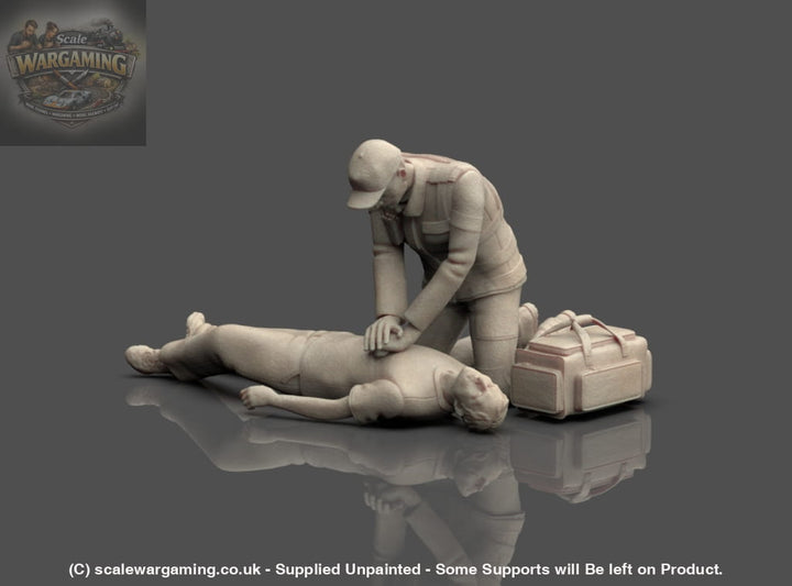 MM1226 Ambulance Crew and Casualty Figure