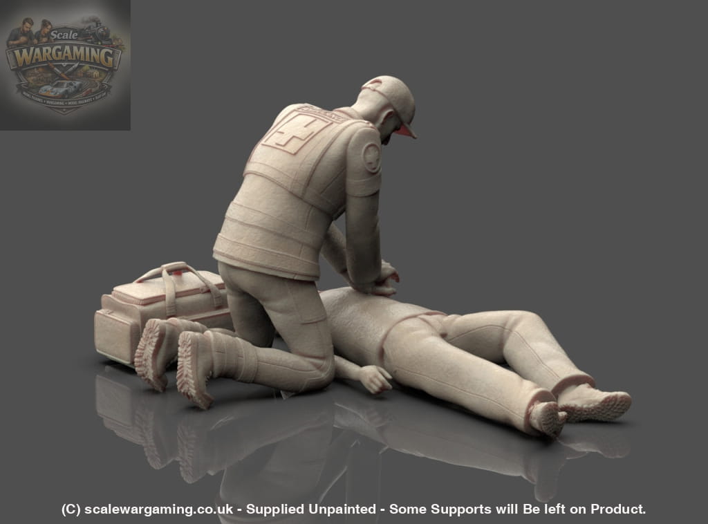 MM1226 Ambulance Crew and Casualty Figure
