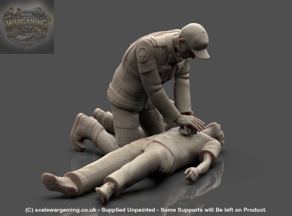 MM1226 Ambulance Crew and Casualty Figure