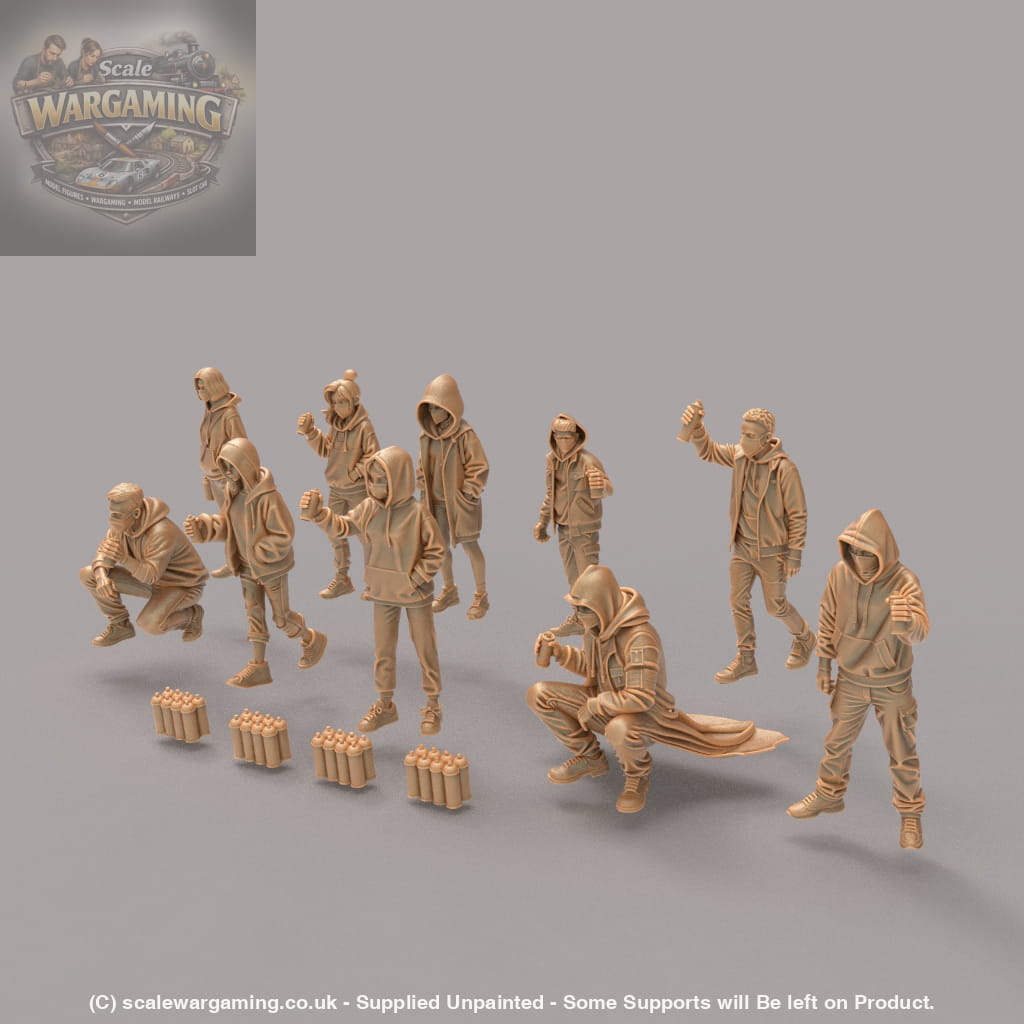 MM1302 Graffiti Painters Figure