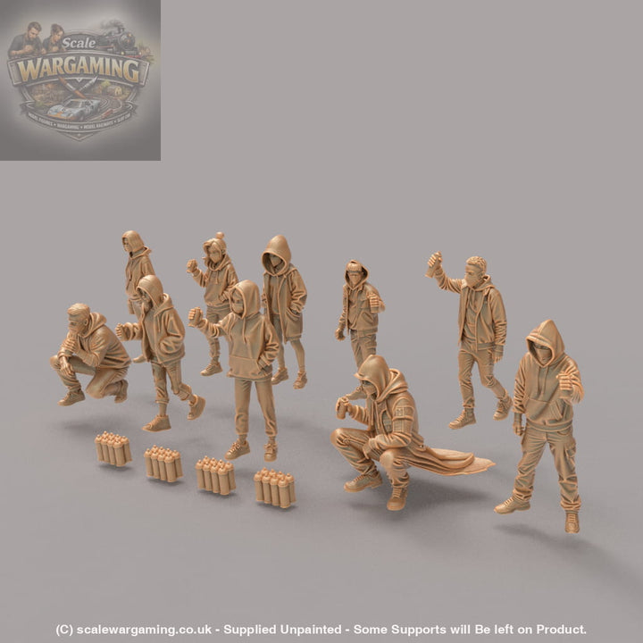 MM1302 Graffiti Painters Figure
