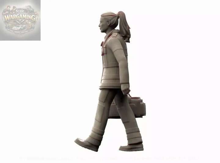 MM1308 Ambulance Female with Bag Figure